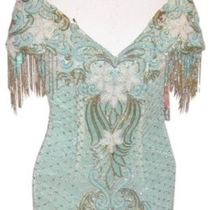 D2 5204 gown, formal, after-five, cocktail, bride,